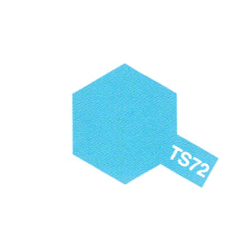 [TYA 85072] Tamiya : TS72 - Bleu Translucide │ Spray 100ml