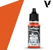 Vallejo : Bright Orange (030) (18ml) │ Model Color