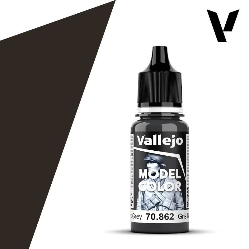 Vallejo : Black Grey (185) (18ml) │ Model Color
