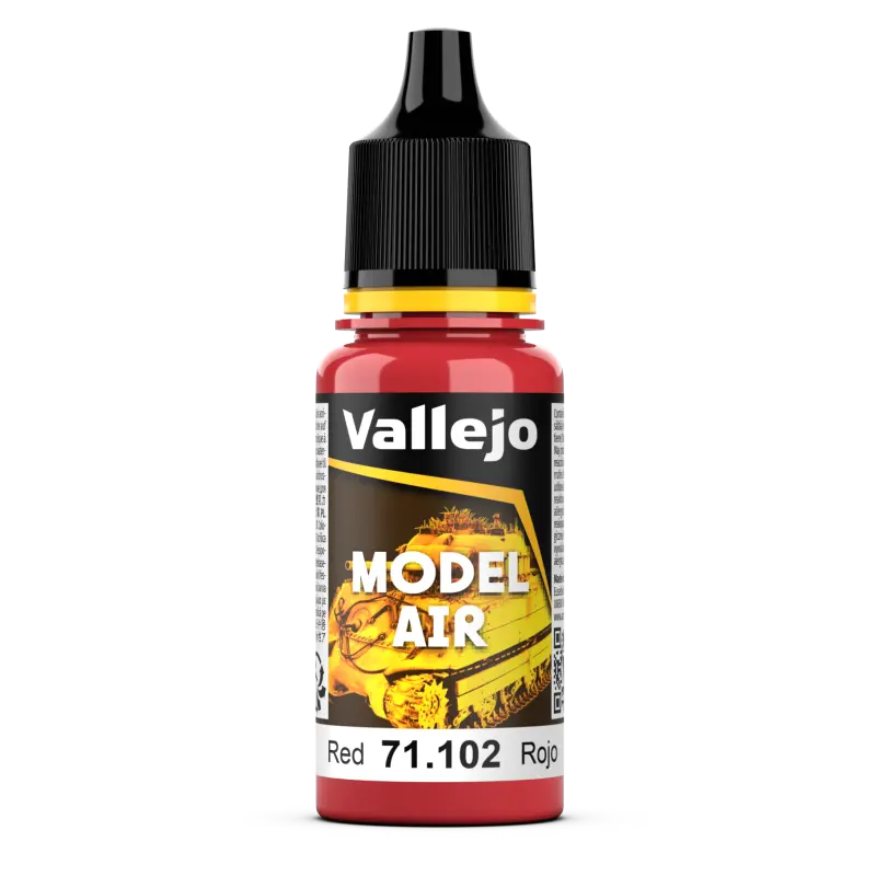 Vallejo : Red (18ml) │ Model Air