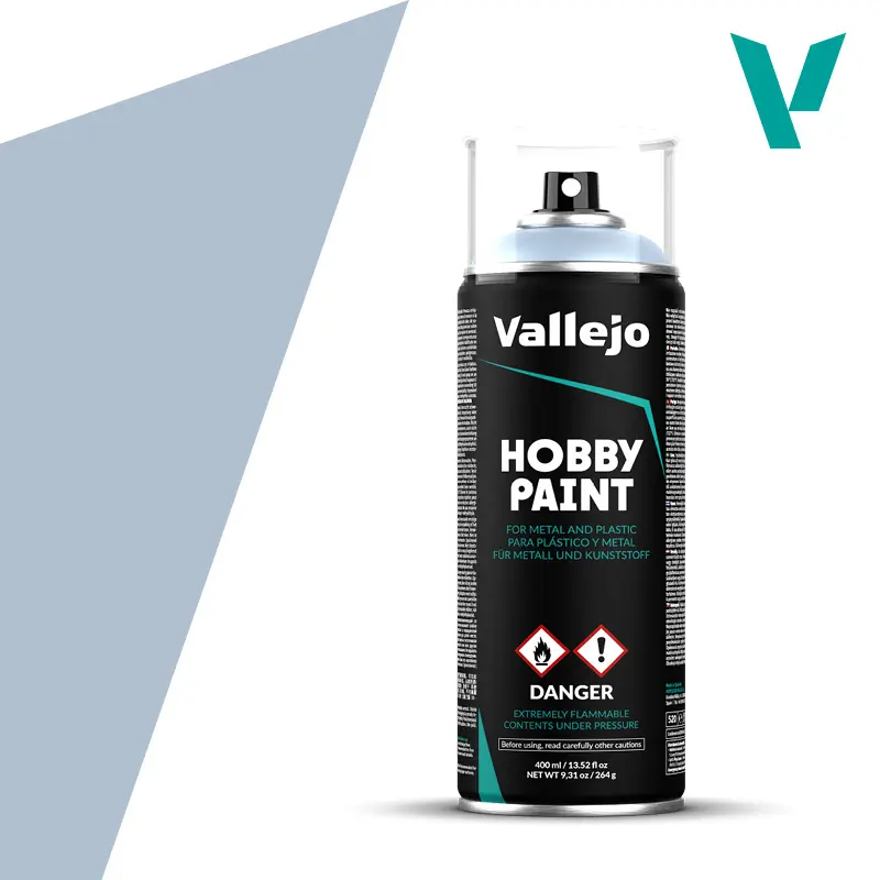 [VAL 28020] Vallejo : Spray Wolf Grey │ (400ml) 