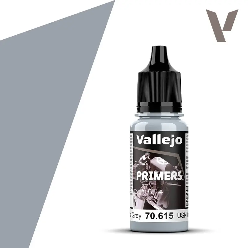 Vallejo : Primer USN Light Ghost Grey │ (18ml)