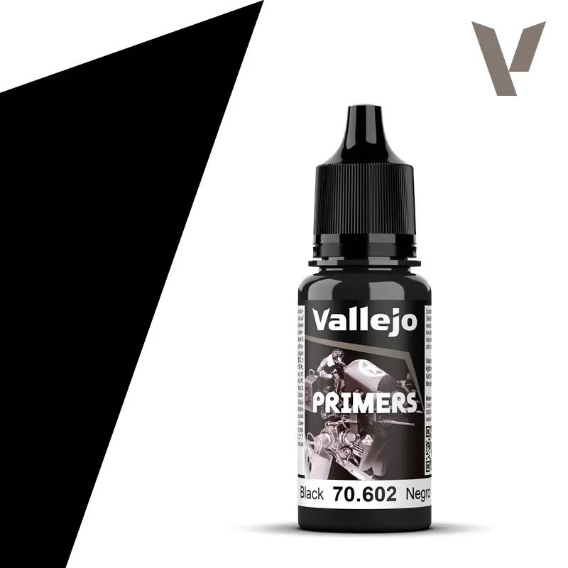 [VAL 70.602] Vallejo : Primers Black │ (18ml)