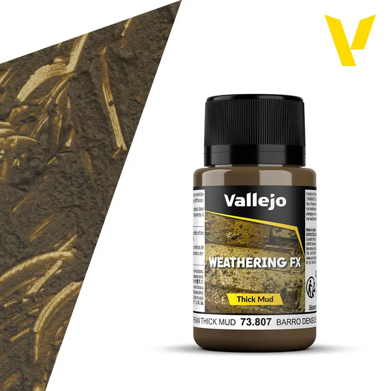 Vallejo : European Thick Mud (40ml) │ Weathering FX