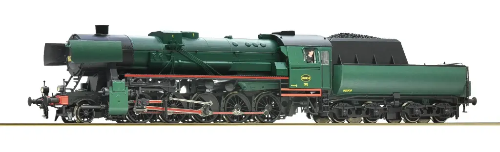 Roco : Locomotive à Vapeur (#26.084) de la SNCB-NMBS │ DC Digital Sons Époque III HO - 1/87 (Réf : 70044)