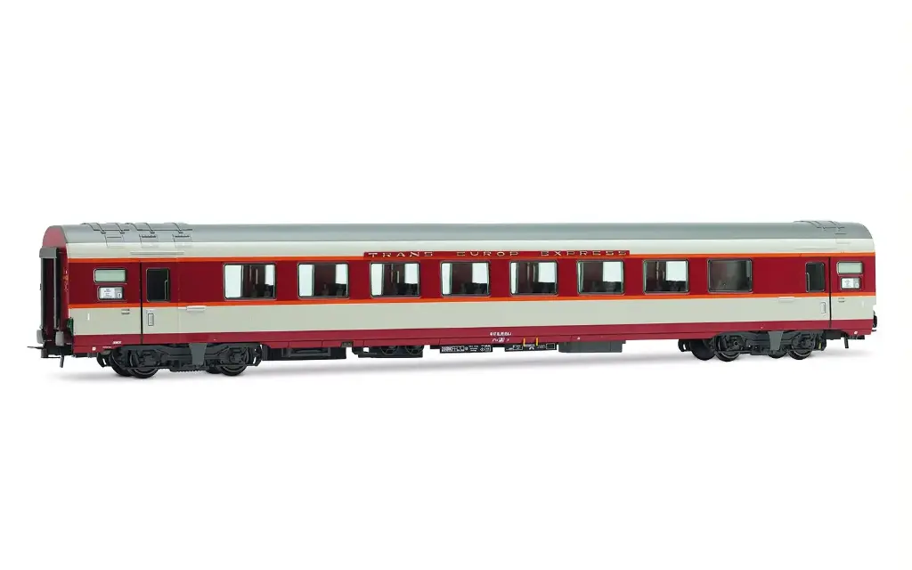 Jouef : Voiture supplémentaire Grand Confort A8u pour TEE « Le Kléber » livrée « Grand Confort » grise │ Époque IV - SNCF 