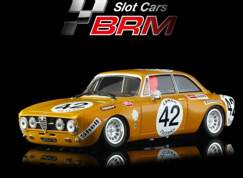 BRM : Alfa Romeo Giulia Sprint GTam Autodelta n°42 24h Spa 1971 3° Hezemans - Facetti