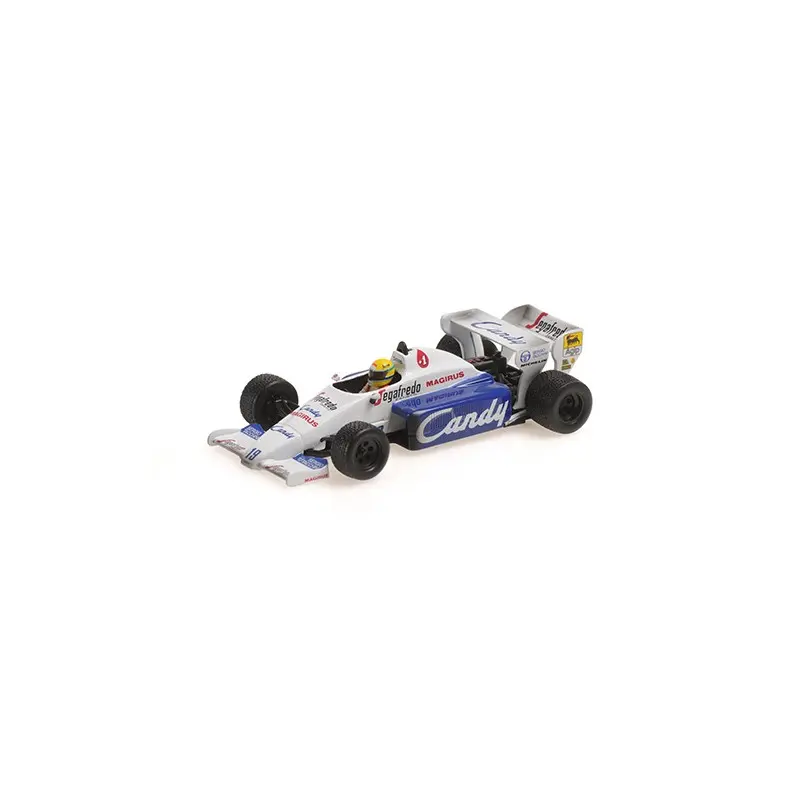 Minichamps : Toleman Hart TG184 Dirty version Ayrton Senna F1 2ème Monaco 1984