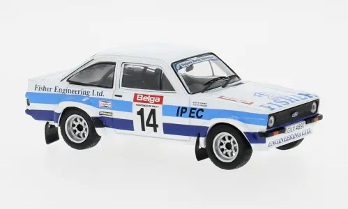 Ixomodels : Ford Escort Mk II RS1800 n°14 Haspengouwrally 1981 Fisher -Frazer 1981