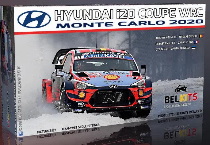 [BEK 021] Belkits : Hyundai i20 WRC 2019 Rally Tour de Corse - Hyundai Shell Mobis WRT