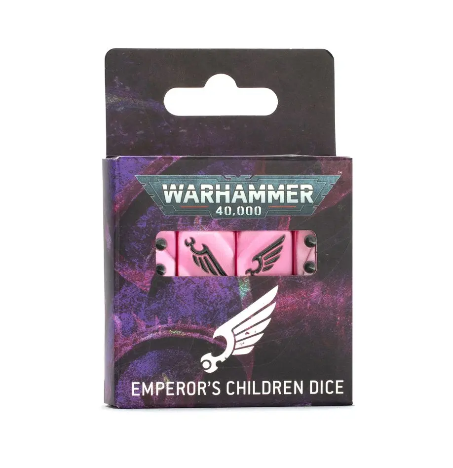 [GAW 37-01] Emperor's Children : Set de dès │ Warhammer 40.000