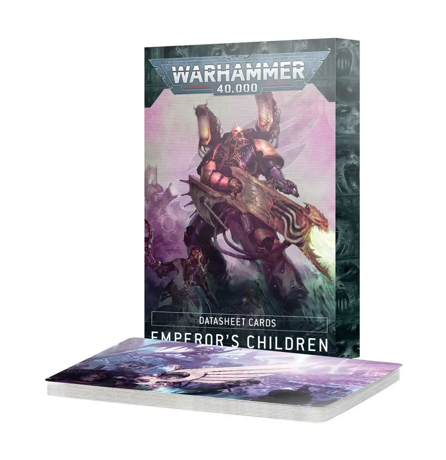 [GAW 37-03FR] Emperor's Children : Cartes Techniques V10 [FR] │ Warhammer 40.000