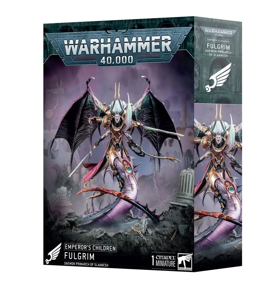Emperor's Children : Fulgrim, Daemon Primarch of Slaanesh │ Warhammer 40.000