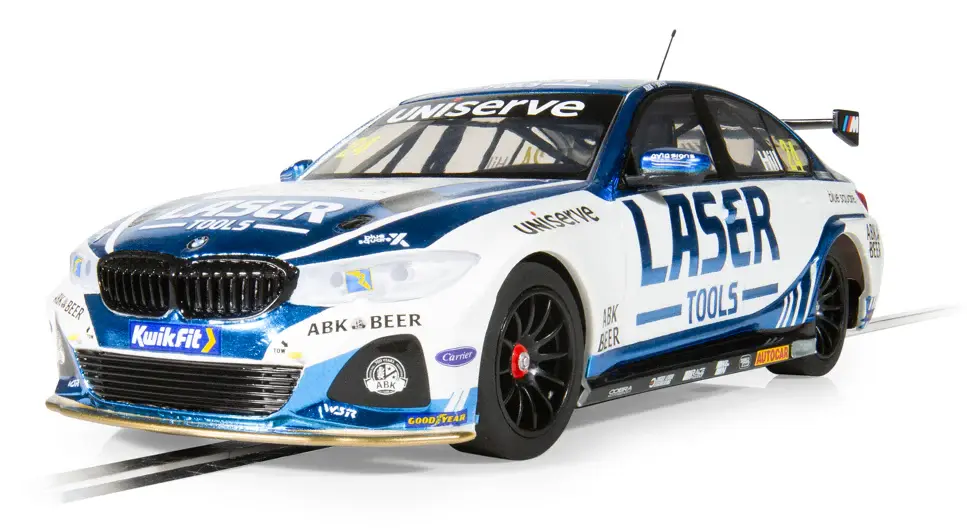 Scalextric : BMW 330e NGTC Laser Tools n°24 Jake Hill 2023