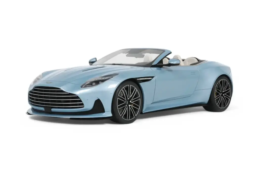 GT Spirit : Aston Martin DB12 Volante │ 2023 - Bleu  [1/18]
