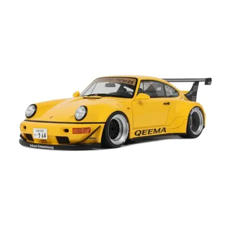 GT Spirit : Porsche RWB QEEMA │ 2024 - Jaune  [1/18]
