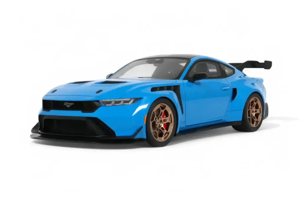 GT Spirit : Ford Mustang GTD 5.2L V8 Coupe │ 2024 - Bleu [1/18]