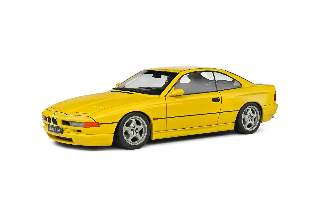Solido : BMW 850 (E31) CSI │ Dakar Yellow - 1990 [1/18]