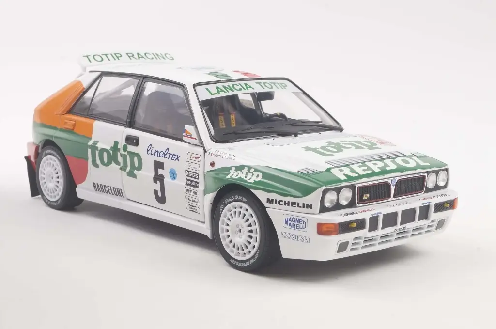 Solido : Lancia Delta HF Integrale Rallye Montecarlo │ No.5 A.Aghini - S.Farnocchia [1/18]