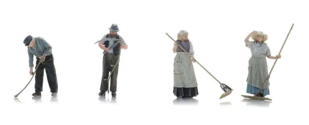 Artitec : Faucheurs avec faux 4 figurines