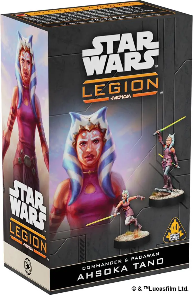 Star Wars LEGION : Commander & Padawan Ashoka Tano [Multi-Langue]