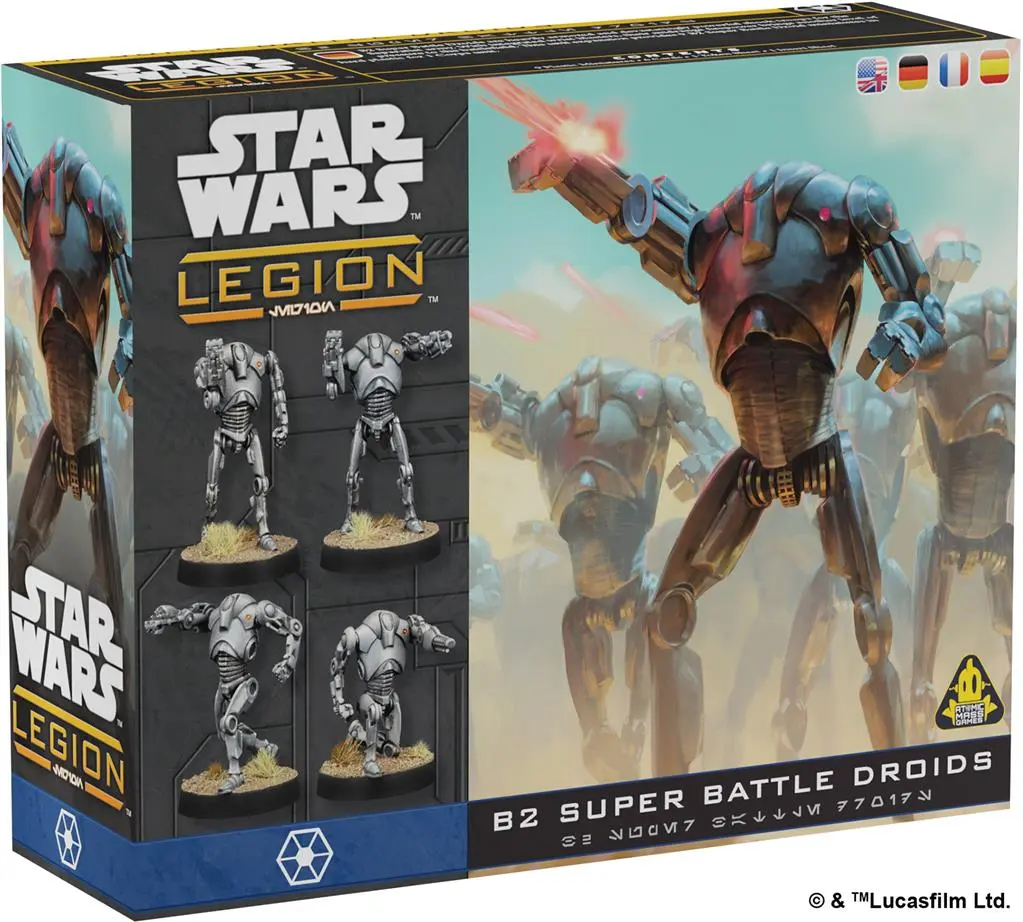 [AMG SWQ35ML] Star Wars LEGION : B2 Super Battle Droids [Multi-Langue]