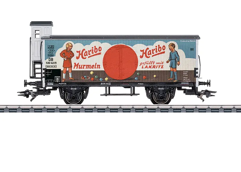 Marklin : Wagon frigo avec gérit HARIBO