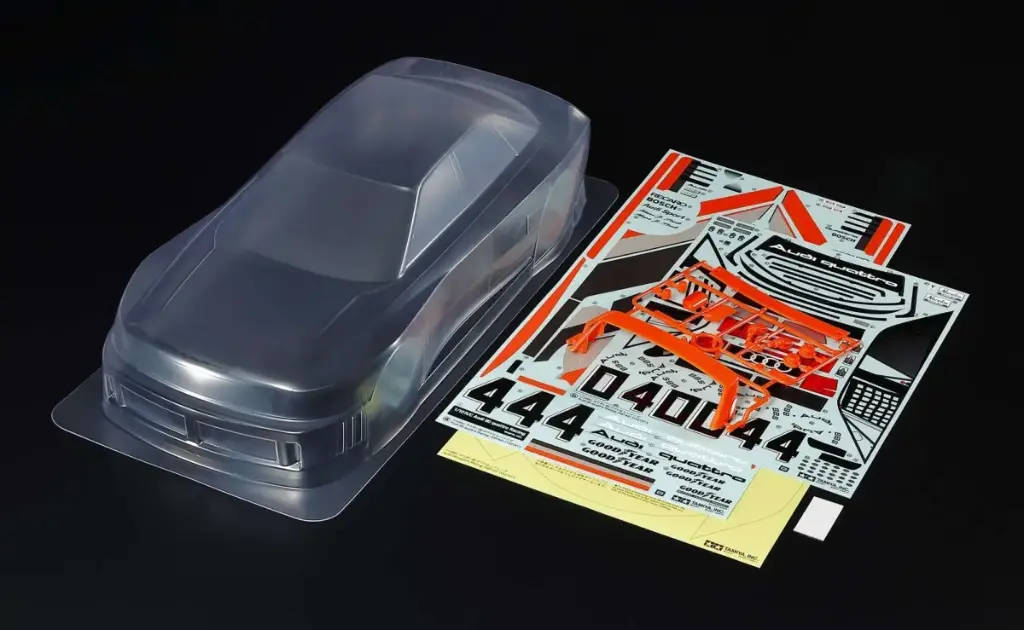 [TRC 51751] Tamiya : Carrosserie Audi 90 Quattro Racing Wheelbase 251mm - 