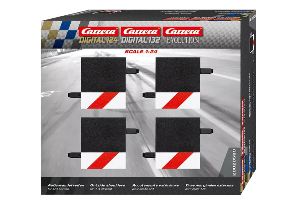 Carrera : Bordures extérieurs droite 1/4