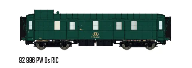 LSmodels : Fourgon RIC SNCB/NMBS [Précommande]