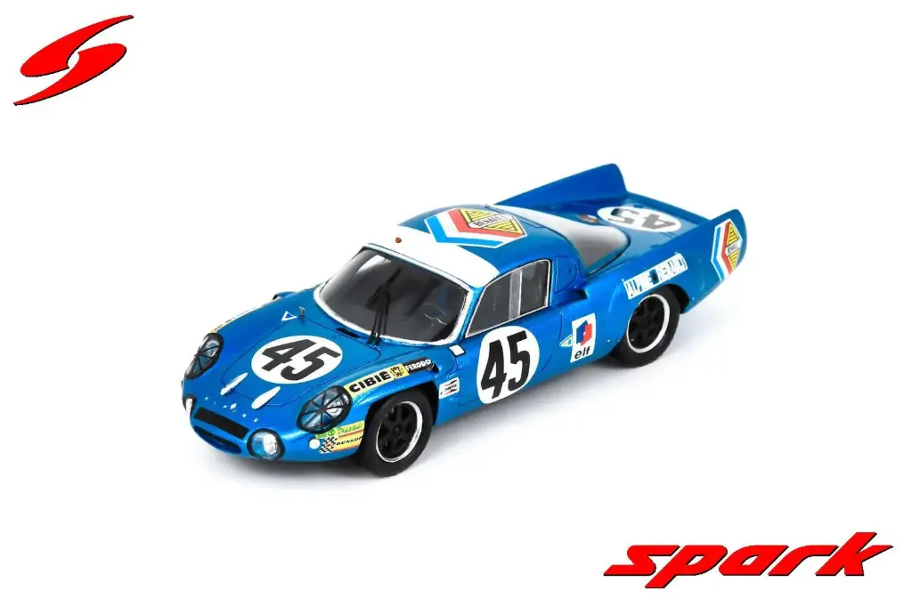 Spark model : Alpine A210 No.45 Le Mans 24H 1969 J-C. Killy - B. Wollek [1/43]