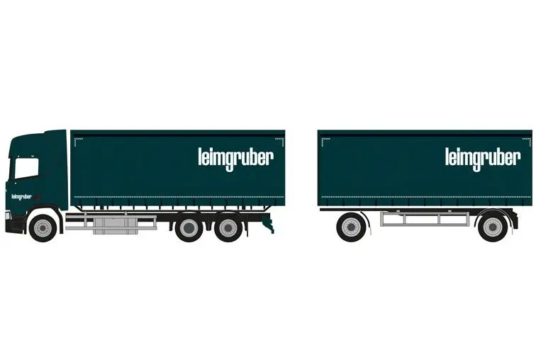 Herpa : Scania CR20 HD afzetbakken Leimgruber 