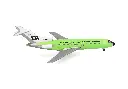 Herpa : Boeing 727-100 "Lime Green" │ Braniff International - Reg. N300BN