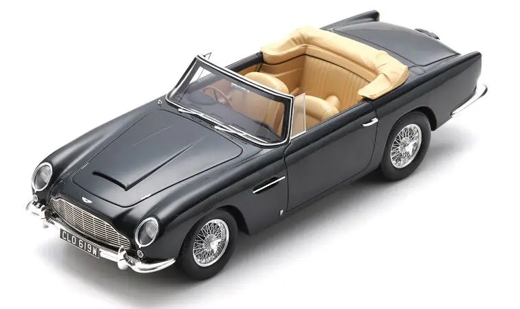 Schuco : Aston Martin DB5 Convertible │1963 - Gris [1/18]