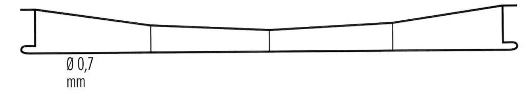 Sommerfeldt : Fil Caténaire 0.7x215mm