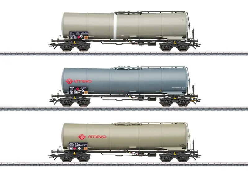 Marklin : Wagon citerne Ermewa 3pcs