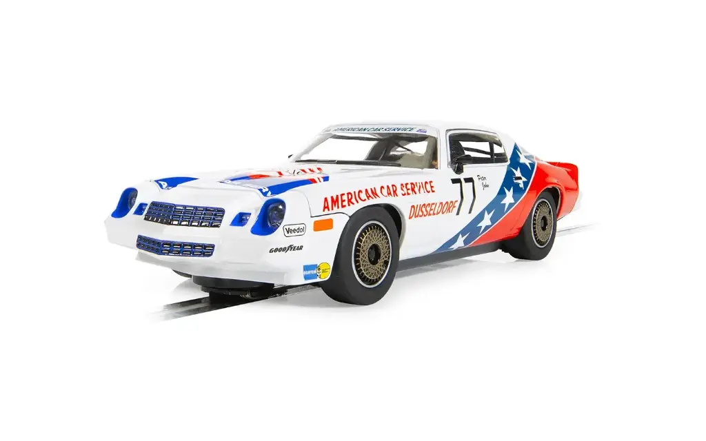 Scalextric : Chevrolet Camaro Z28 │ No.77 Peter John DTM 1982 