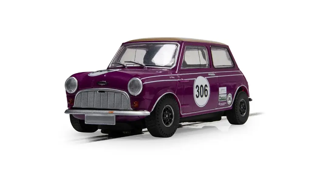 Scalextric : Austin Mini Cooper S │ No.306 Jo Polley 