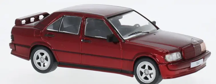 Ixo Models : Mercedes Benz 190E │ Rouge 