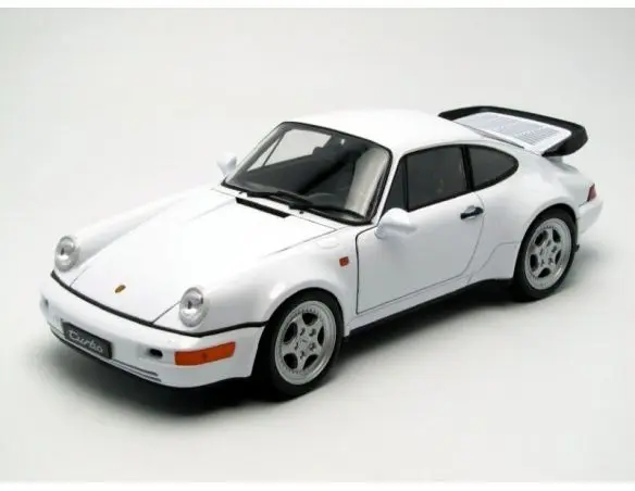 Welly : Porsche 911 Turbo │ Blanc [1/18]