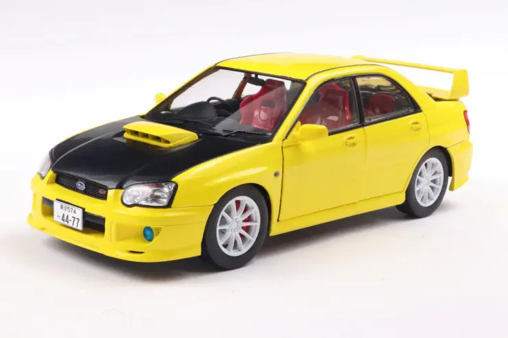 Solido : Subaru Impreza WRX STI │ Jaune - 2003 [1/18]