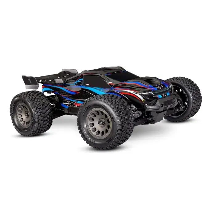 Traxxas : Mini XRT VXL • Bleu [TRX108076-1-BLUE]
