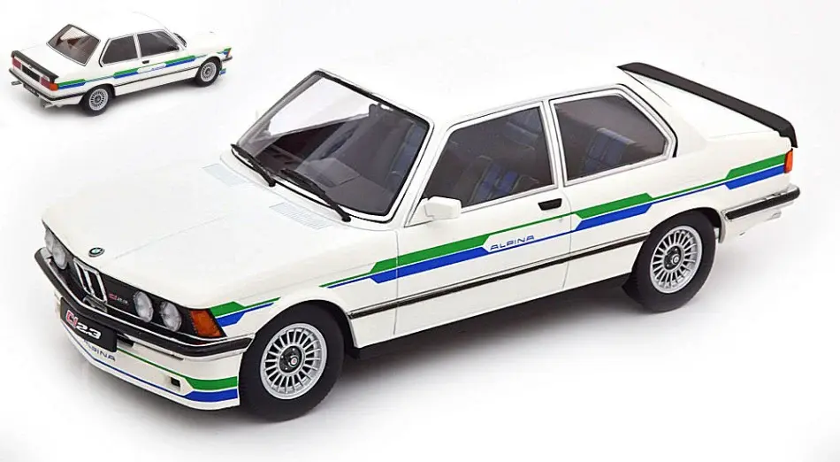 KK Scale : BMW Alpina C1 2.3 │ 1980 - Blanc  [1/18]