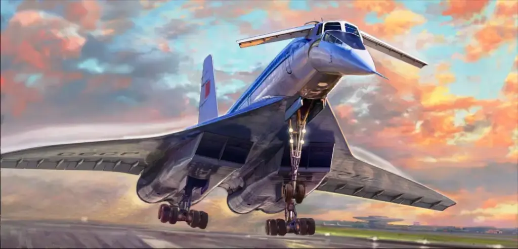 Zvezda : Supersonic Airliner Tu-144 