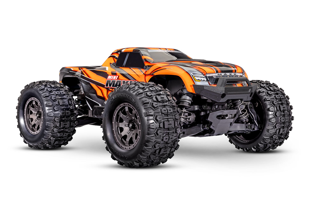 [TAX 107154-1ORNG] Traxxas : Mini Maxx BL-2s (Orange) [TRX107154-1-ORNG]
