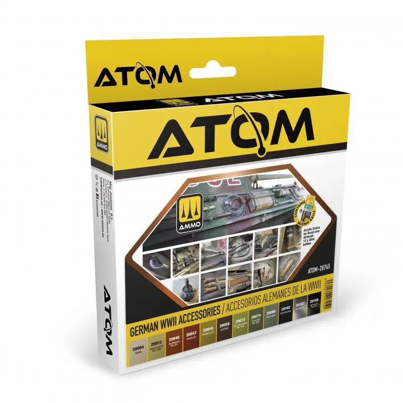 Ammo Mig : ATOM German WWII Accessories Set  