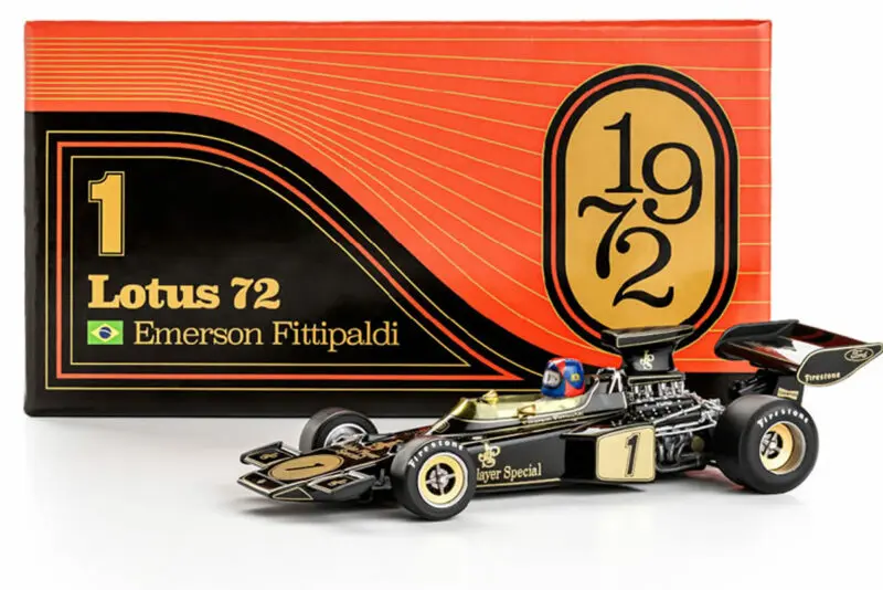 Policar : Lotus 72 n.1 1st F1 World Championship 1972 - E. Fittipaldi