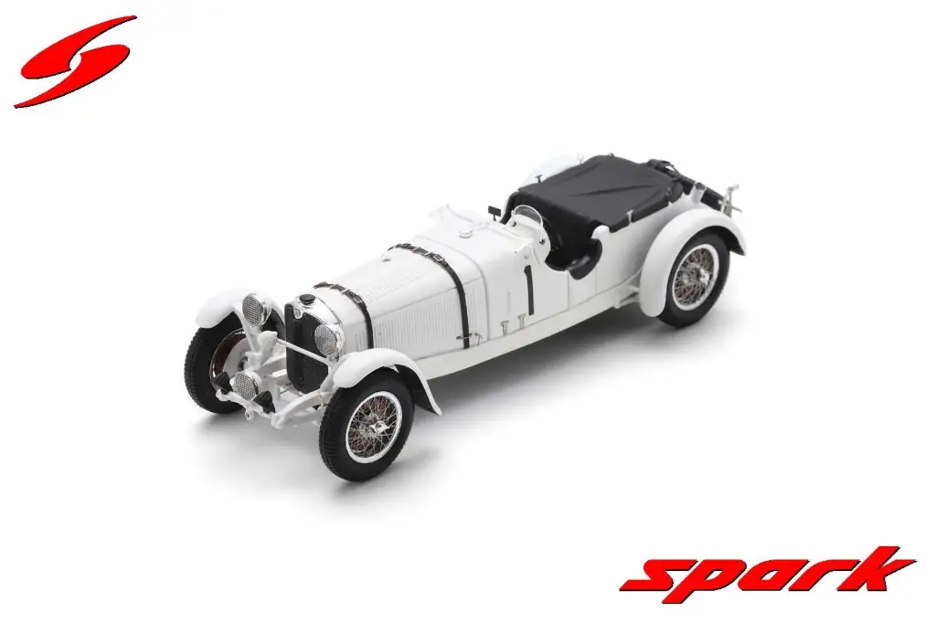 Spark model : Mercedes-Benz SS No.1 24H Le Mans 1932 M. Foucret - P. Foucret [1/43]