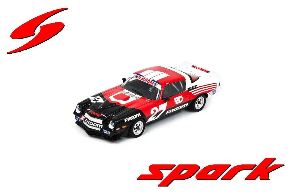 Spark model : Chevrolet Camaro Z28 No.27 Championnat de France production 1985 Jean Pierre Jarrier