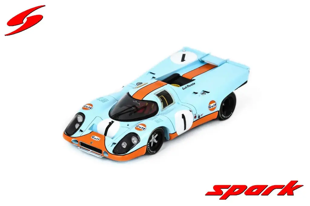 Spark model : Porsche 917 K No.1 5th 12H Sebring 1971 J. Siffert - D. Bell